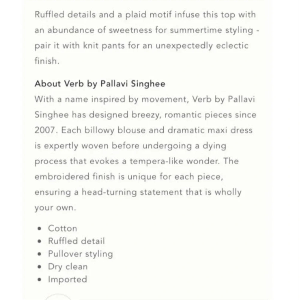 NWT Anthro Ruffled Plaid Corset Sleeveless Top Medium - Picture 6 of 16